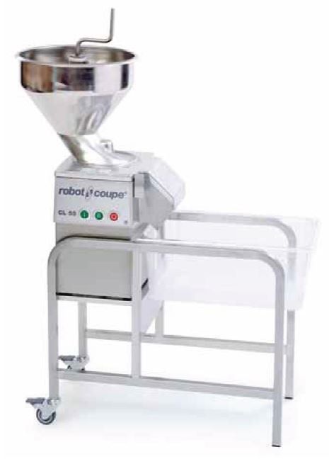 Robot Coupe Groentesnijder CL 55 Auto 400V, 2 snelheden, 375 & 750 tpm
