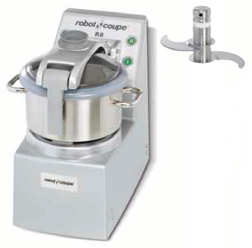 Robot Coupe Cutter R 8 400V, 8 liter, 2 snelheden, 1500 & 3000 tpm