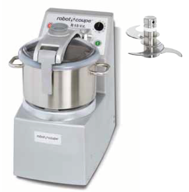 Robot Coupe Cutter R10SV 400V, 11,5 ltr, vacuümfunctie 1500 & 3000 tpm