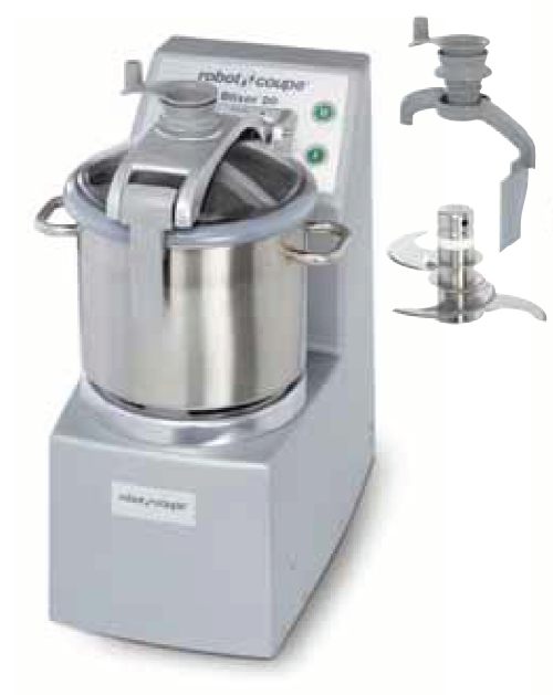 Robot Coupe Blixer 20, 20 Liter, 400V, 2 snelheden, 1500 & 3000 tpm