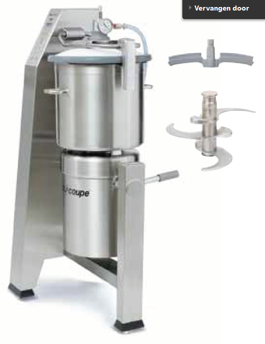 Robot Coupe Verticale cutter R23SV 400V, 23 liter, vacuümfunctie