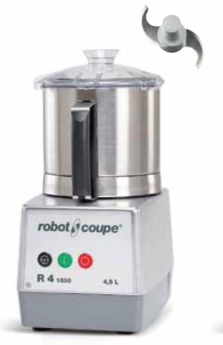 Robot Coupe Cutter R4-1500 230V, 4,5 liter, Snelheid 1500 tpm