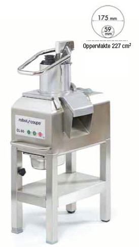 Robot Coupe Groentesnijder CL60 V.V. hefboom 230V, 100-1000 tpm