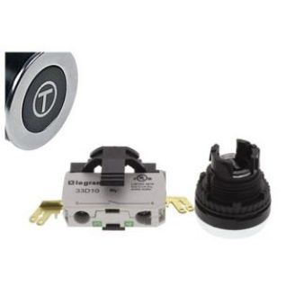 Zwarte knop R502 / R602