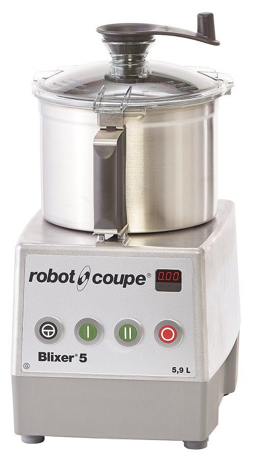 Robot Coupe Blixer 5 PLUS 400V, 5,5 ltr, 2 snelheden, 1500 & 3000 tpm