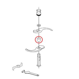 Mesafstandhouder 32 MM