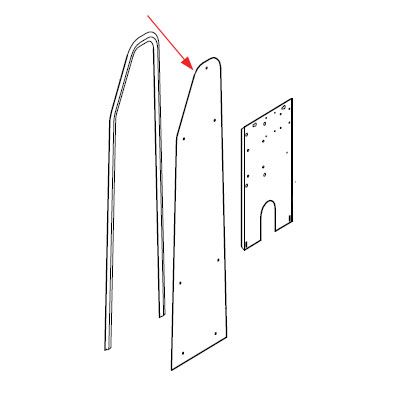 Toegangsdeur R45 / 60 omkasting