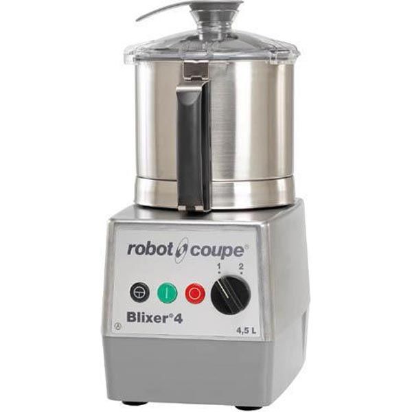 Robot Coupe Blixer 4 400V, 4,5 liter, 2 snelheden, 1500 & 3000 tpm